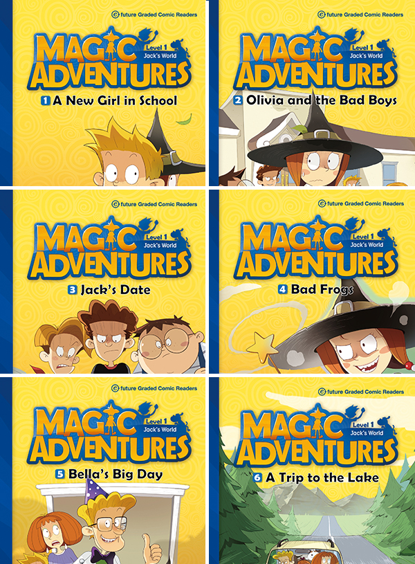 Magic Adventures - series one - 6 items