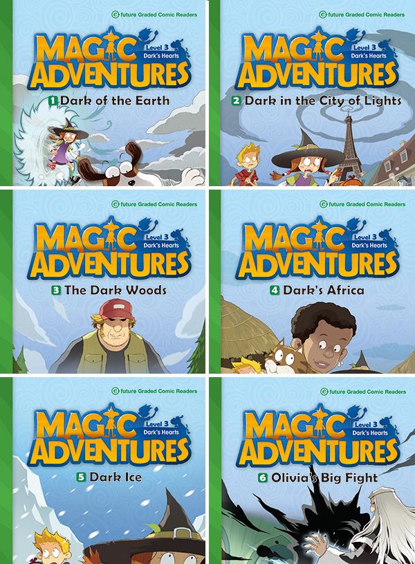 Magic Adventures - series three-6 items