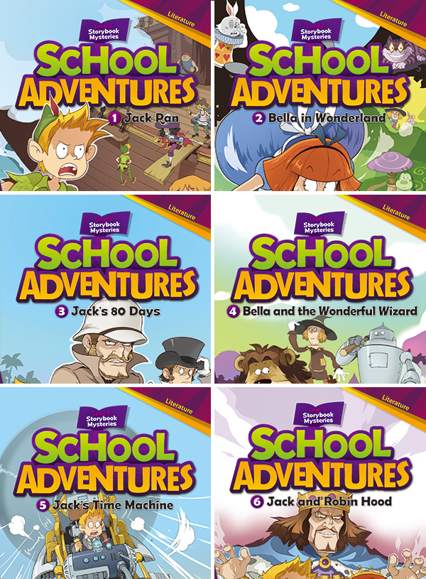 School Adventures - series two - 6 items